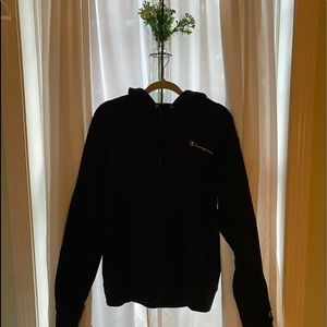 Barely wore black Champion hoodie